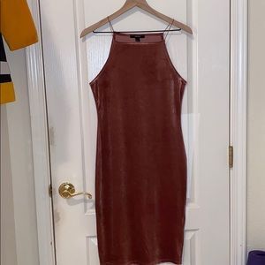 Hourglass velvet dress